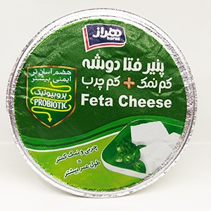 پنیر فتا دوشه کم‌نمک کم‌چرب هراز وزن ۷۵۰‌گرم | فروشگاه مورچه