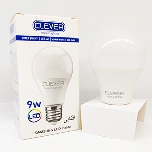 لامپ LED آفتابی ۹ وات کلیور | فروشگاه مورچه