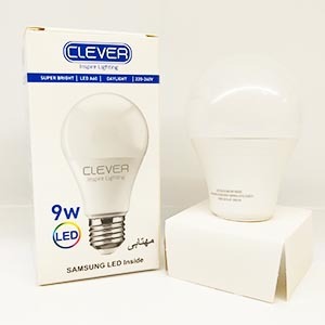 لامپ LED مهتابی ۹ وات کلیور | فروشگاه مورچه