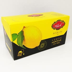 چای سیاه کیسه ای با طعم لیمو گلستان وزن ۵۰ گرم بسته ۲۵ عددی | فروشگاه مورچه