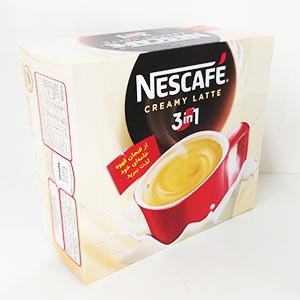 پودر مخلوط قهوه فوری ۳در۱ حاوی پودر شیر نسکافه بسته ۲۰ عددی | فروشگاه مورچه