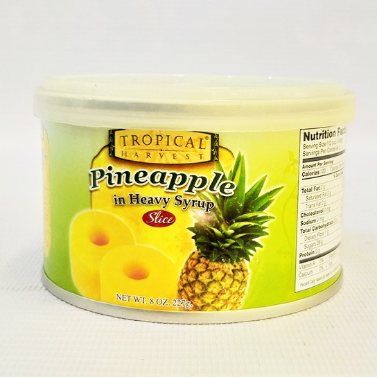 کمپوت آناناس حلقه ای 227گرم  Tropical Harvest | فروشگاه مورچه