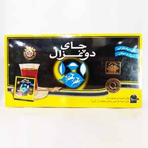 چای کیسه ای دوغزال بسته۱۰۰عددی | فروشگاه مورچه