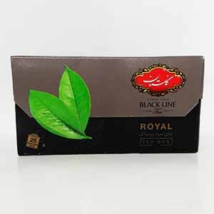 چای سیاه کیسه ای گلستان رویال پک 25 عددی | فروشگاه مورچه