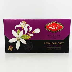 چای سیاه کیسه ای گلستان رویال ارل گری پک 25 عددی | فروشگاه مورچه