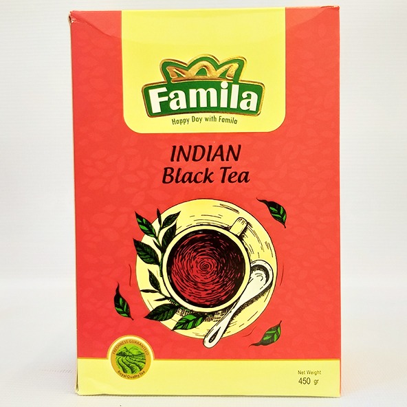 چای شکسته نیم ریز450گرم زرین هندوستان  فامیلا | فروشگاه مورچه