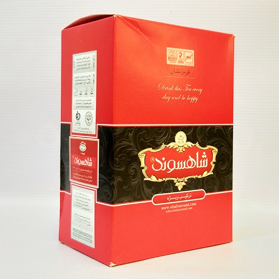 چای ویژه قرمزنشان 450گرم جعبه  شاهسوند | فروشگاه مورچه