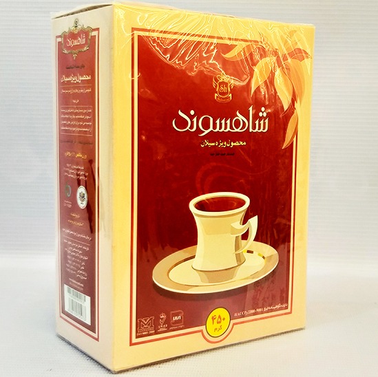 چای سیلان 450 گرم  جعبه  شاهسوند | فروشگاه مورچه