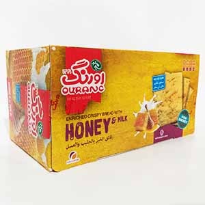 نان خشک کاک حاوی عسل و شیرتازه اورنگ | فروشگاه مورچه