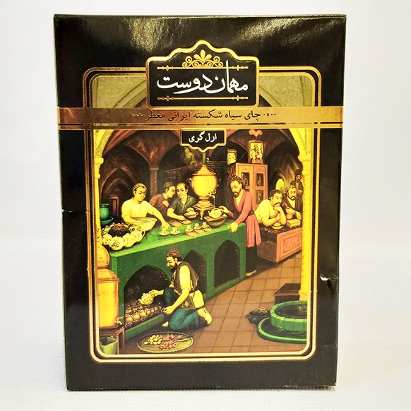 چای سیاه معطر ایرانی مهمان دوست وزن 150 گرم | فروشگاه مورچه