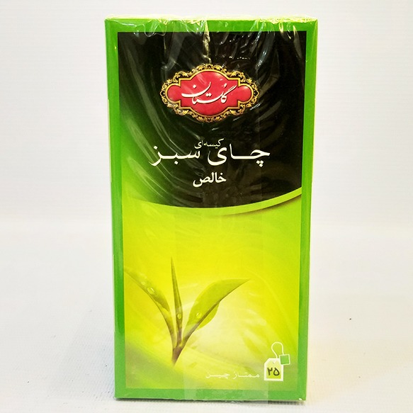 چای سبز 25 عددی معطر گلستان | فروشگاه مورچه