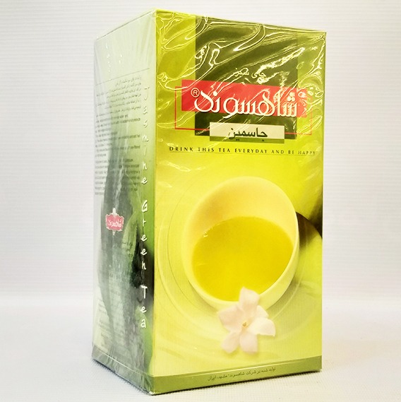 چای سبزجاسمین 454گرم جعبه شاهسوند | فروشگاه مورچه