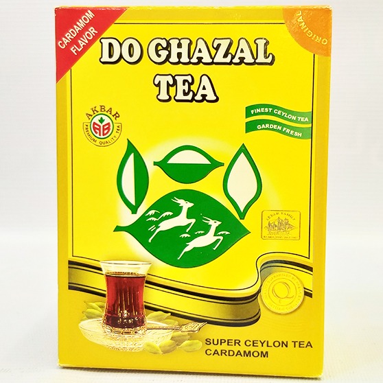 چای سیلان دوغزال با طعم هل مقدار 250 گرم | فروشگاه مورچه