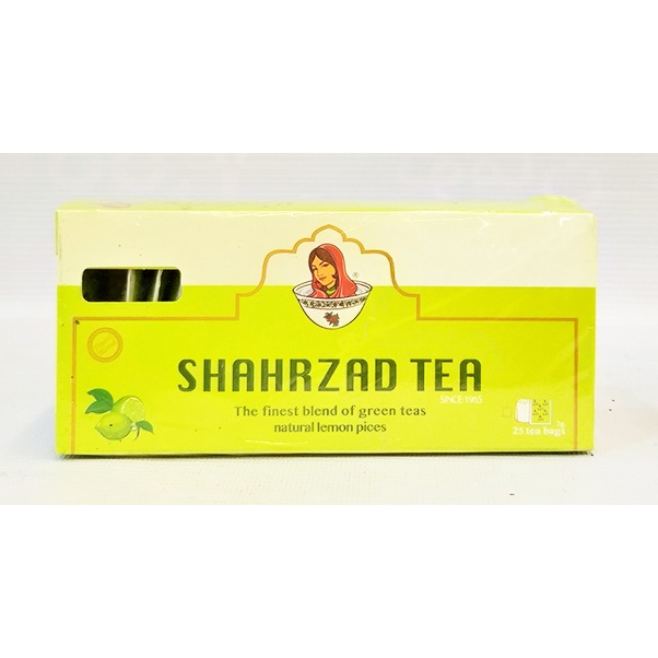 چای سبز لیمو کیسه ای شهرزاد 25 عددی | فروشگاه مورچه