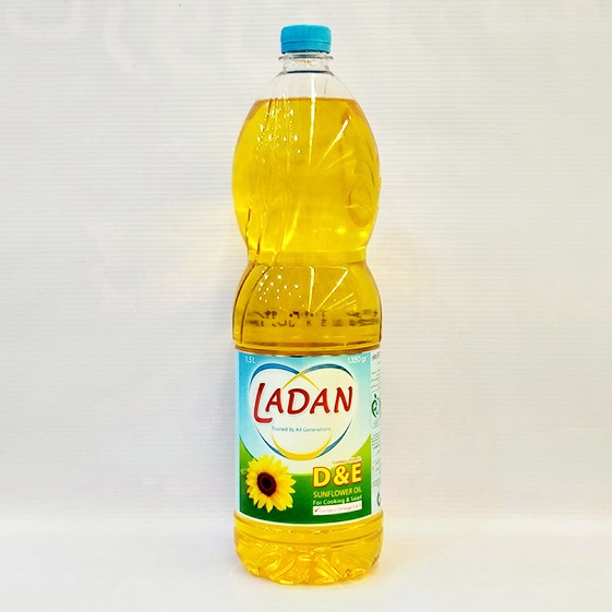 روغن مایع  آفتابگردان  1350 گرم  ویتامین  E,D  لادن | فروشگاه مورچه