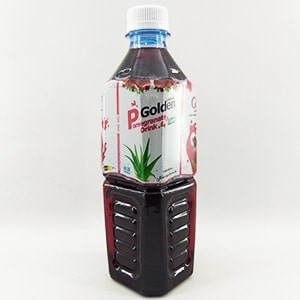نوشیدنی بدون گاز آلوئه ورا با طعم انار500 میلی لیتر گلدن | فروشگاه مورچه