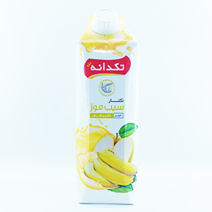 آبمیوه سیب و موز1 لیتری تکدانه | فروشگاه مورچه